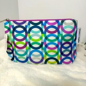 Clinique cosmetic / make up , travel pouch / bag new with tags